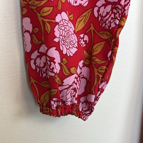 Nasty Gal floral mini women’s size 6 mini dress - Picture 8 of 9